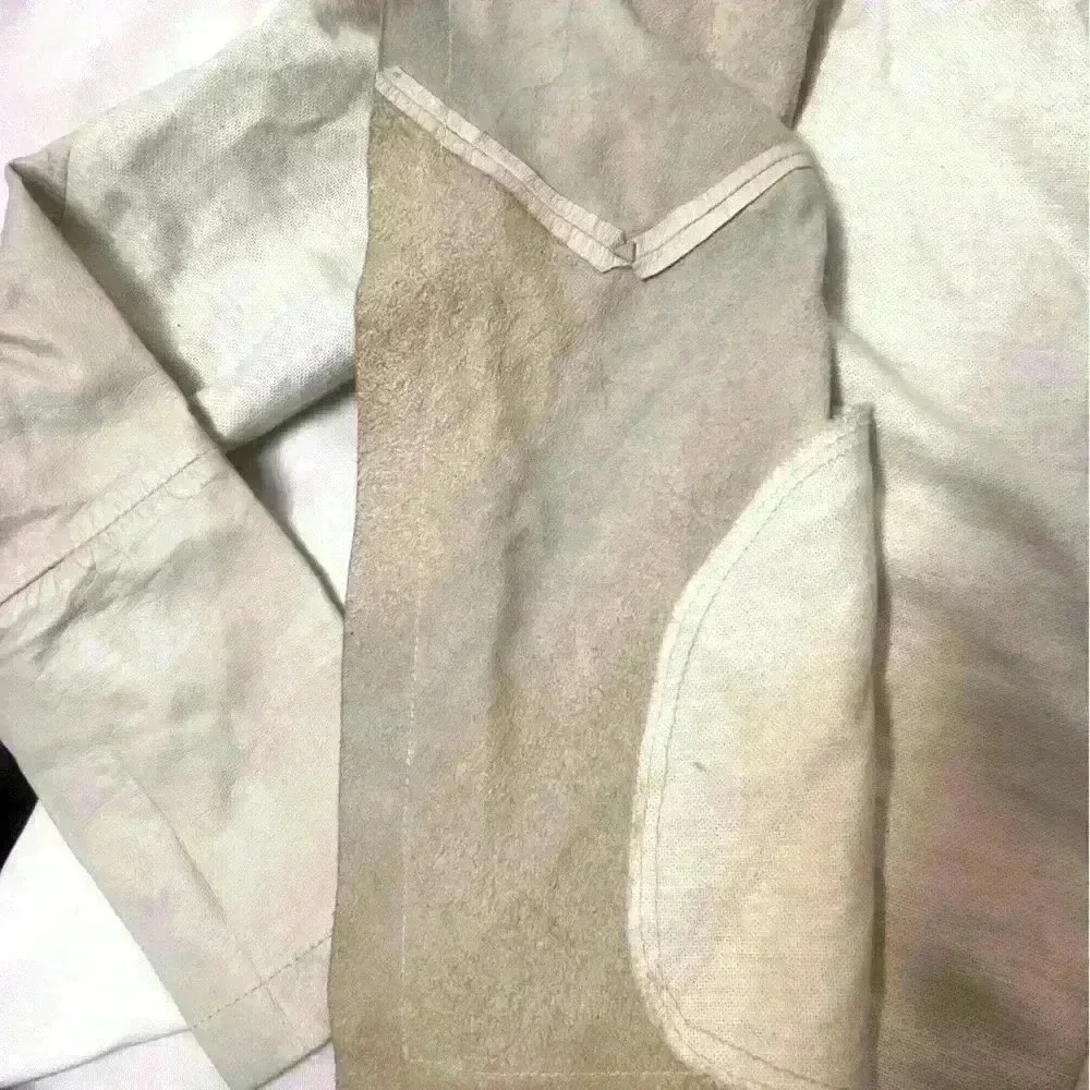 VEDA linen cream leather medium Woman Leather Jacket coat medium retails $998